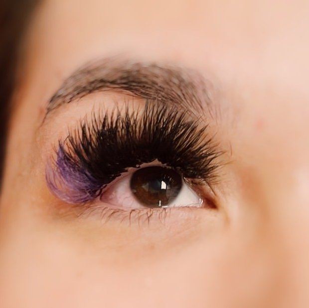 Volume lash extensions